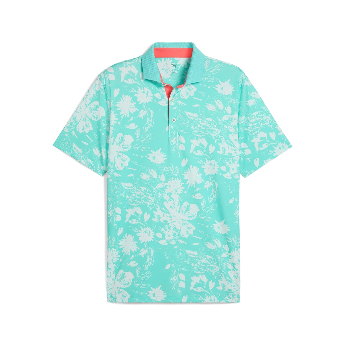 Puma Mens Golf Shirt | Mattr Rose Polo | Aquatic - Peaceful Blue