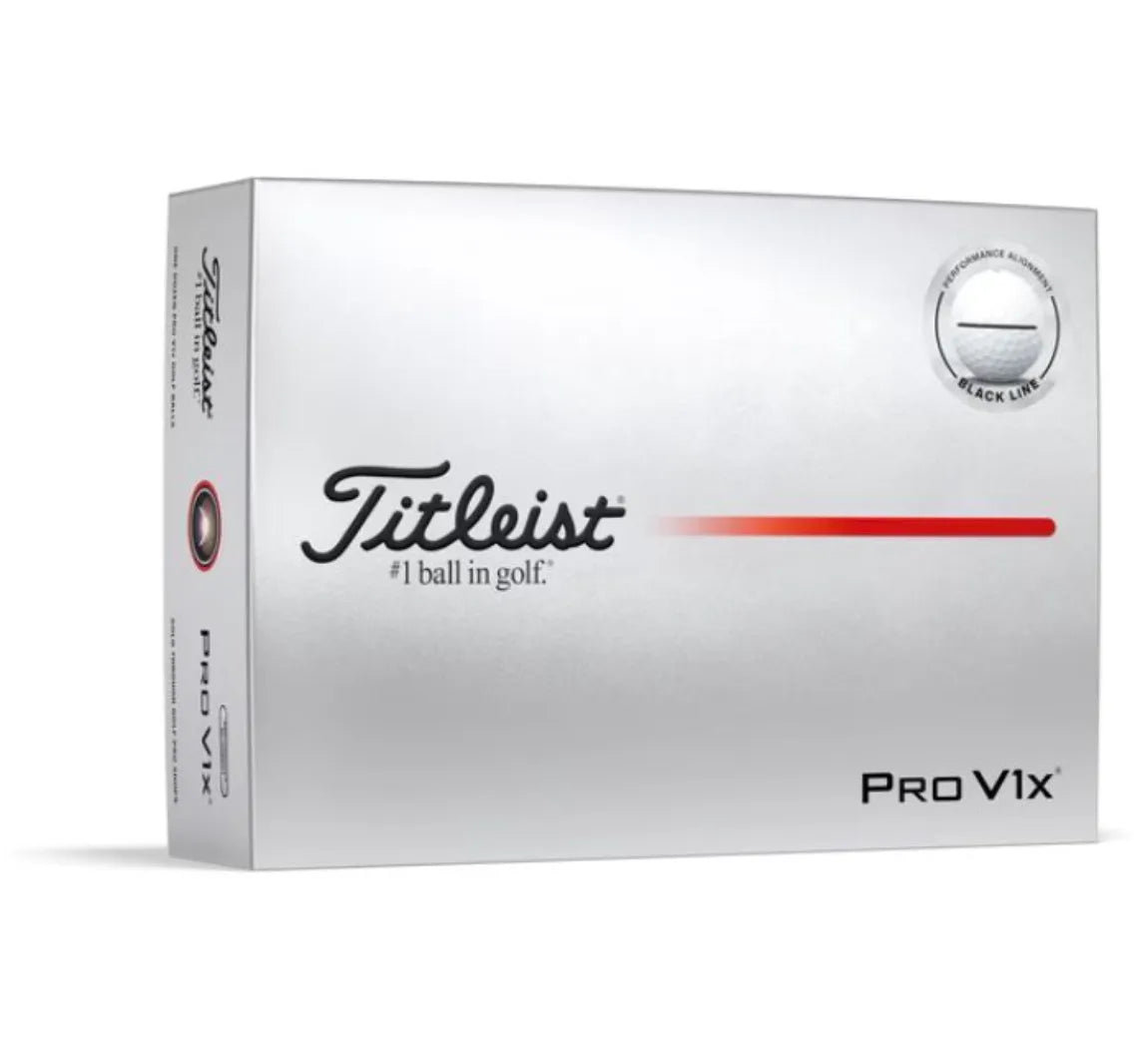 Titleist Golf Balls | Pro V1X Performance Align Red 2025 Sleeve