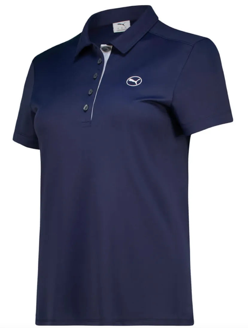 Puma Womens Golf Shirt | MSS Pounce | Navy