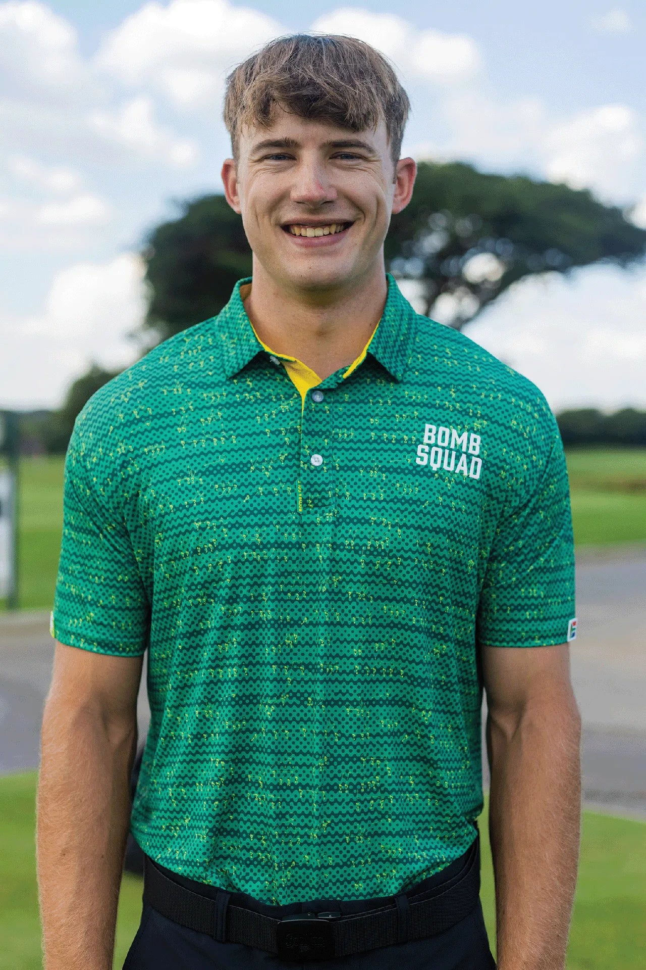 Booyaa Mens Golf Shirt | Bomb Squad | Marx Magic