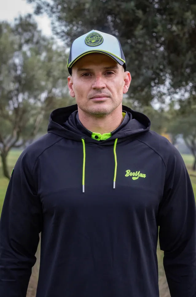 Booyaa Mens Golf Hoodie | Premium Sports | Luminous