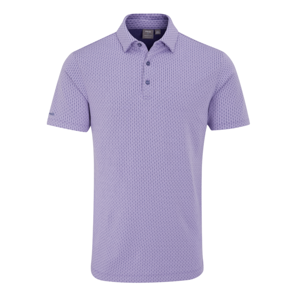 Ping Mens Golf Shirts | Hershel Polo | Purple Ash