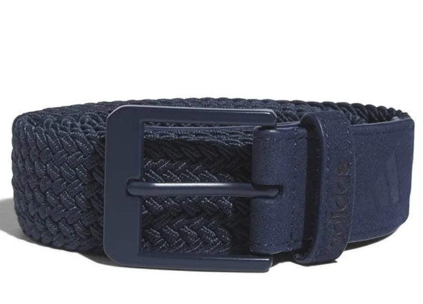 Adidas Mens Golf Belt | Performance Braided Stretch | Blue