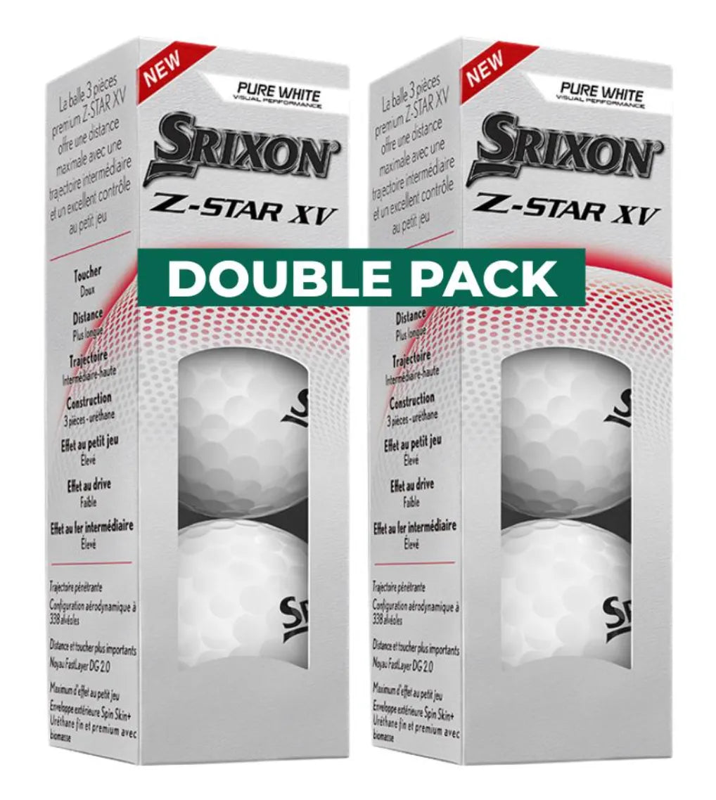 Srixon Golf Balls | Z-Star 9 XV | Performance Pack