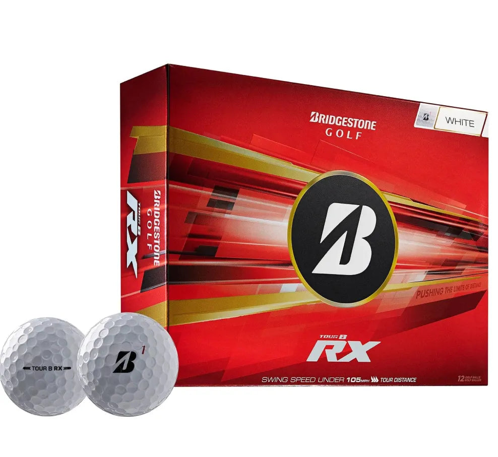 Bridgestone Golf Balls | Tour B RX 2024 Sleeve | White