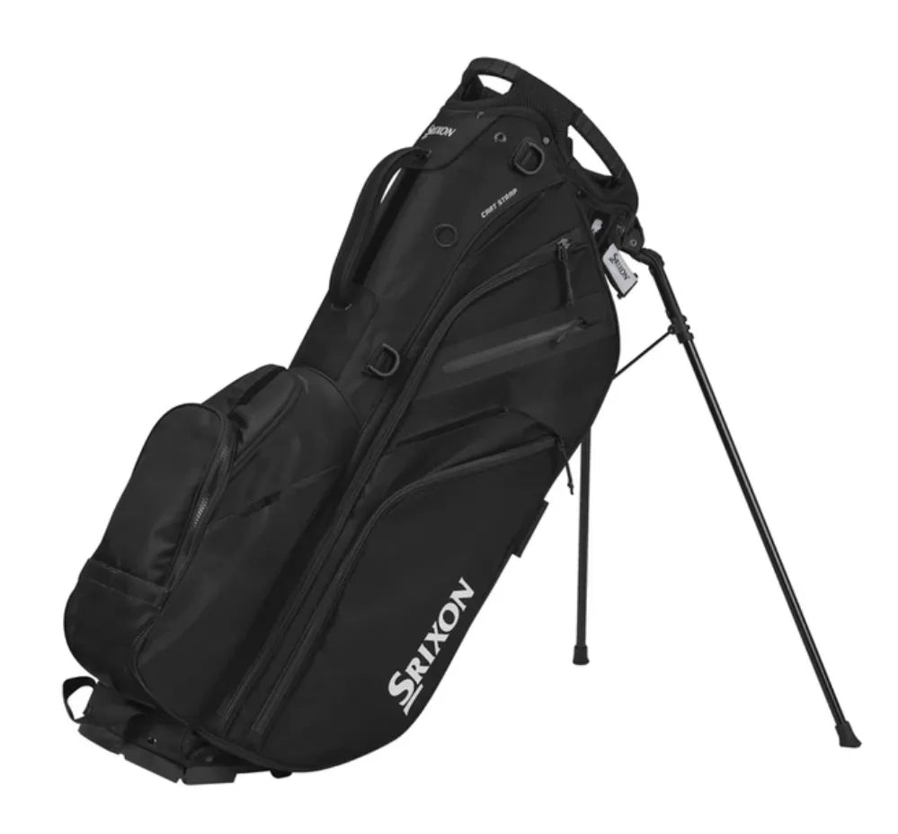 Srixon Golf Bag | Premium Stand | Black-Black