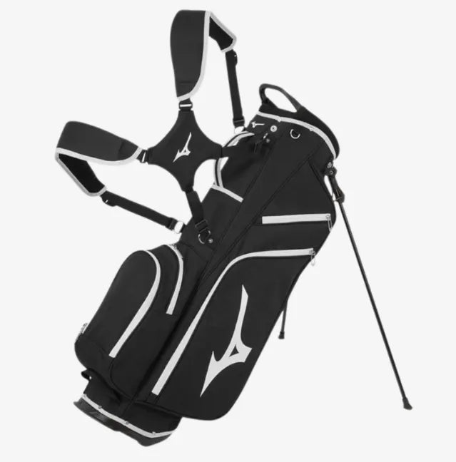 Mizuno Golf Stand Bag | Breeze | Black-White