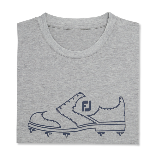 FOOTJOY MENS TEE SHIRTS | HERITAGE | GREY