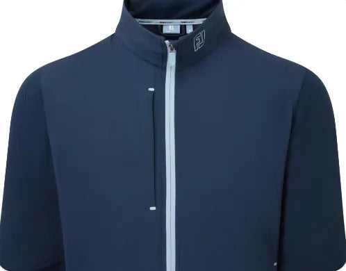 Footjoy Mens Jackets | EU Collar | Full Zip | Navy-Blue