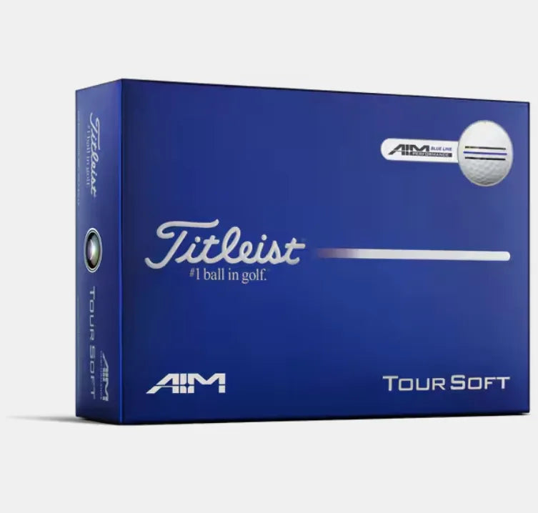 Titleist Golf Balls | Tour Soft Aim Blue Line