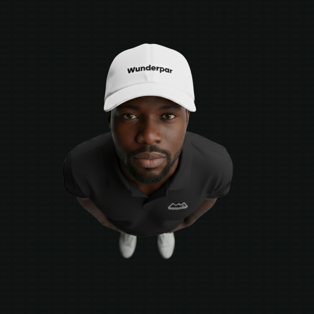 Wunderpar Members Text Logo Cap | White