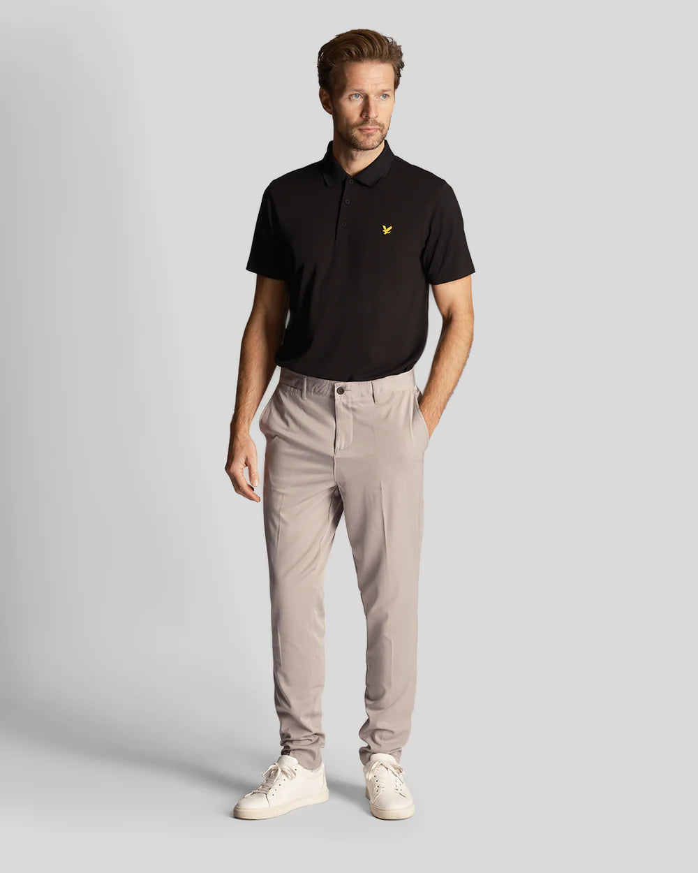 Golf Tech Polo Shirt - Jet Black