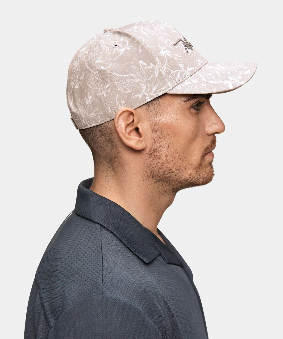 Tan Floral Range Snapback