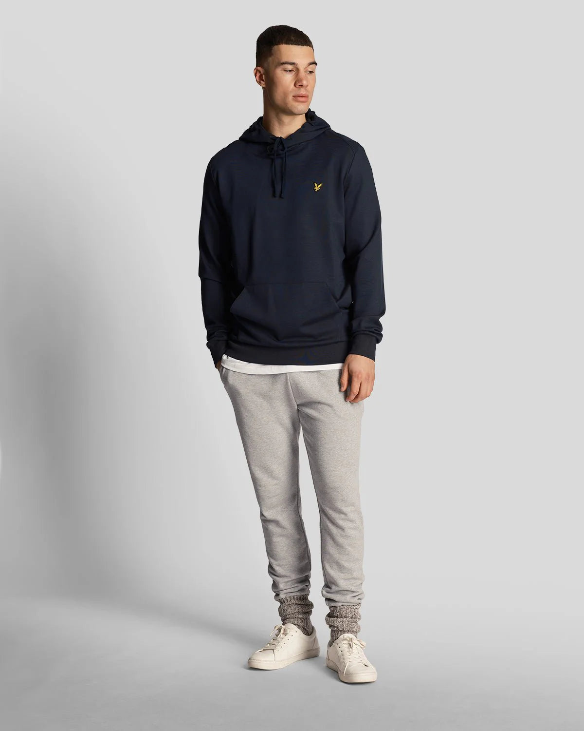 Lyle & Scott Fly Fleece Hoodie - Dark Navy