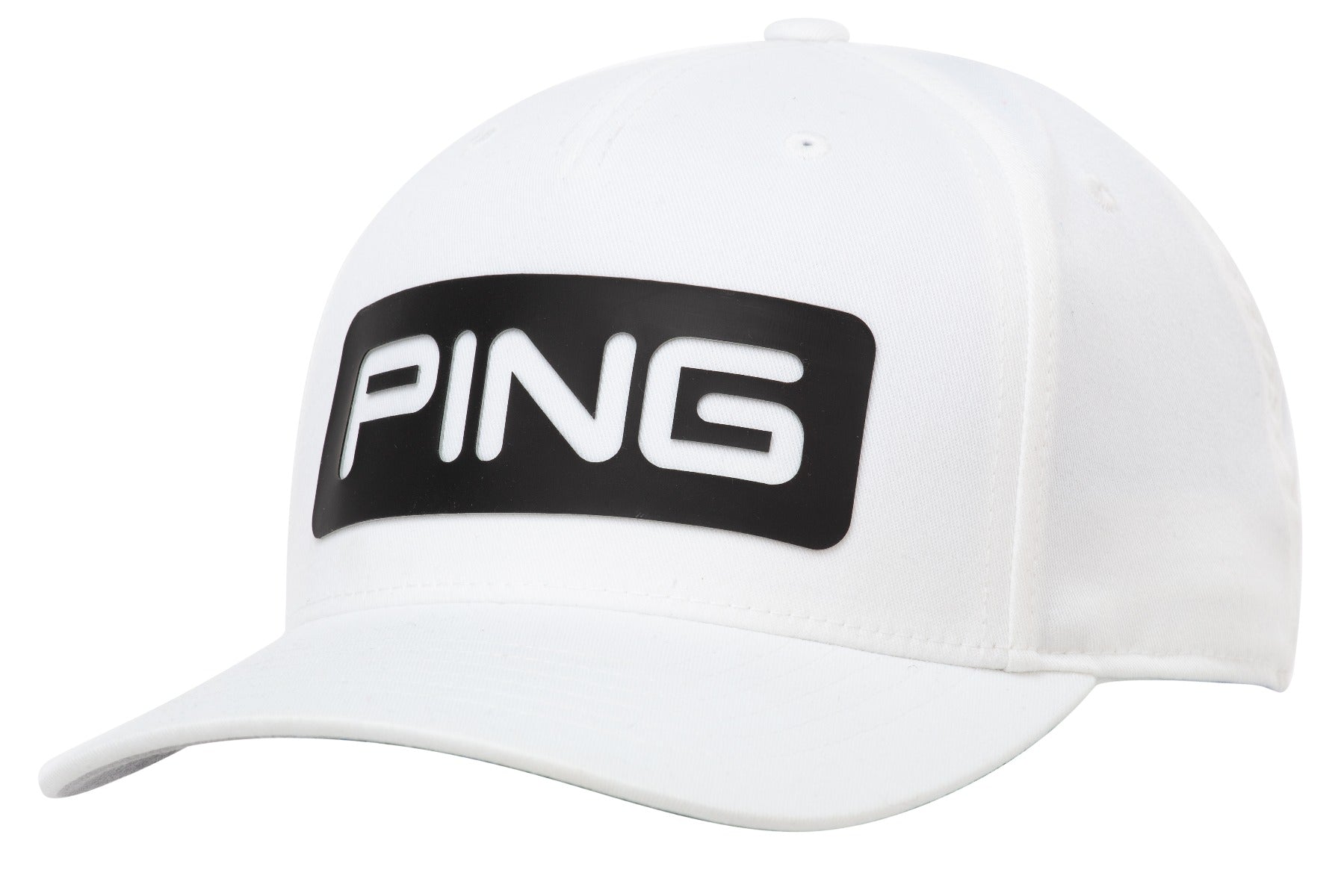Ping Men's Golf Cap | Tour Classic | White/Black