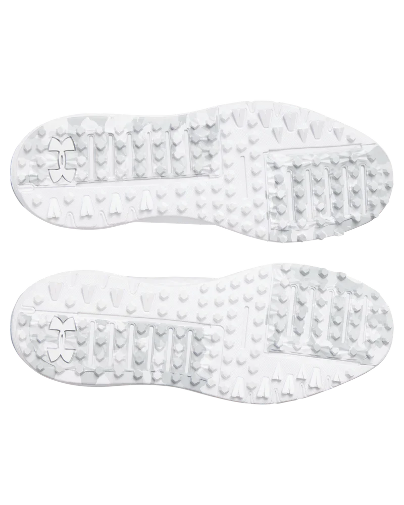 Under Armour Men`s Shoe | Drive Fade Spikeless | White