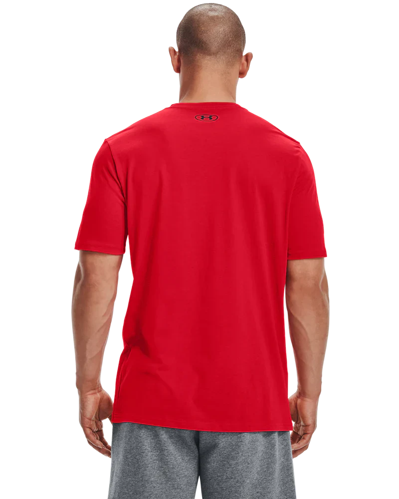 Under Armour Men`s Golf Shirt | Sportstyle Logo LC SS | Red