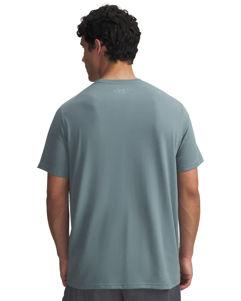 Under Armour Men`s Golf Shirt | Sportstyle Logo Update LC SS | Jasper Blue