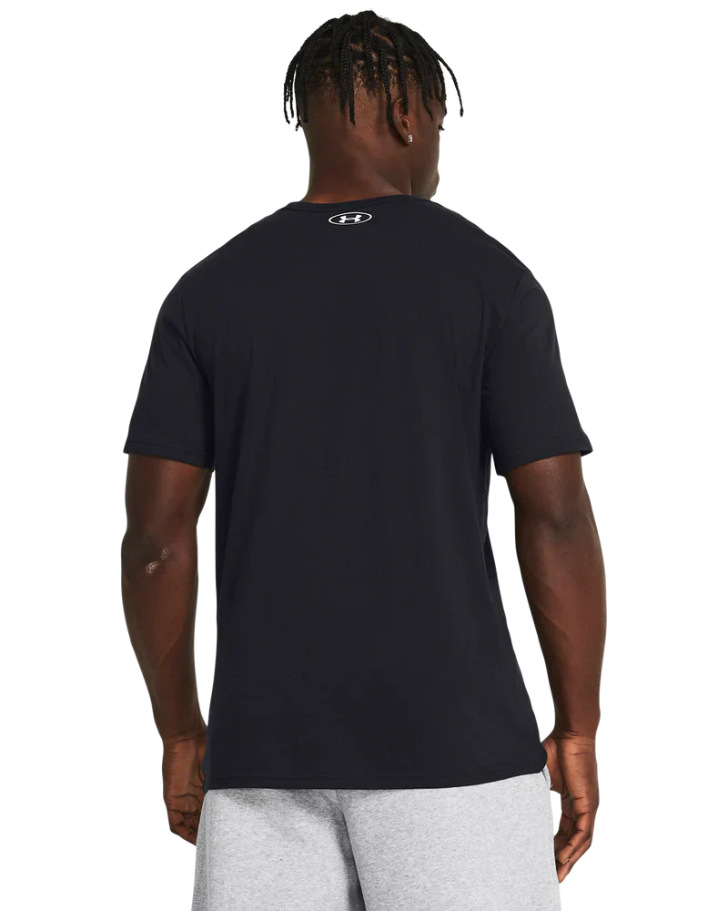 Under Armour Men`s Golf Shirt | Foundation Update SS | Black/Red/White