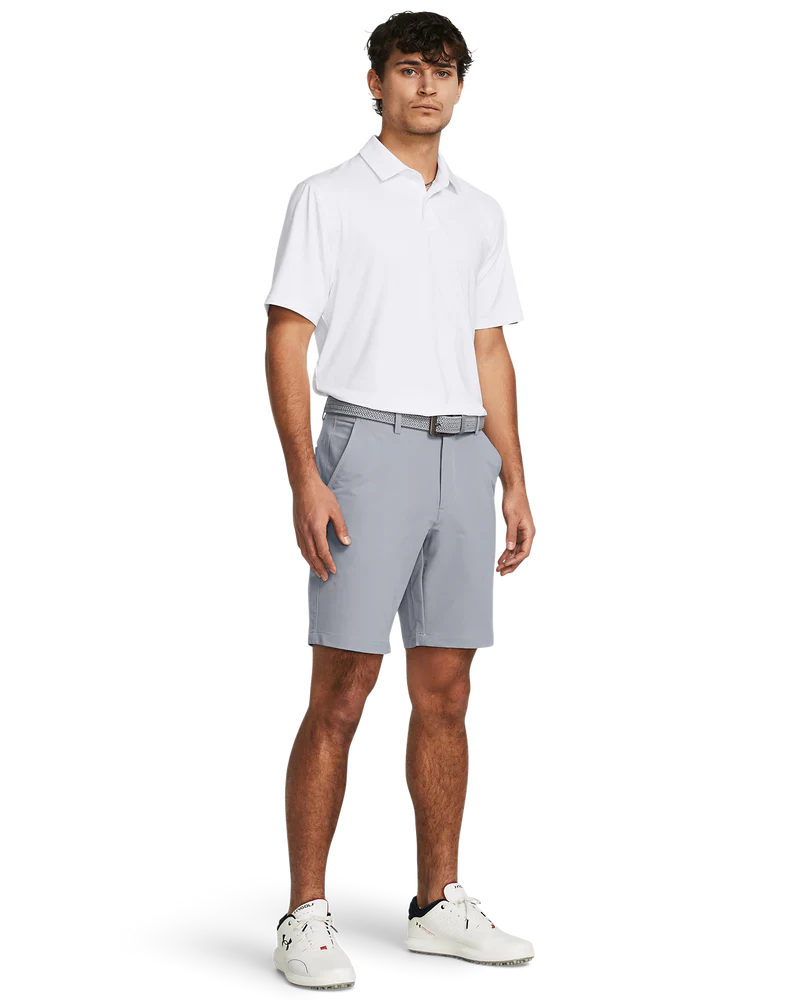 Under Armour Men's Golf Shorts | Matchplay Tapered | Steel