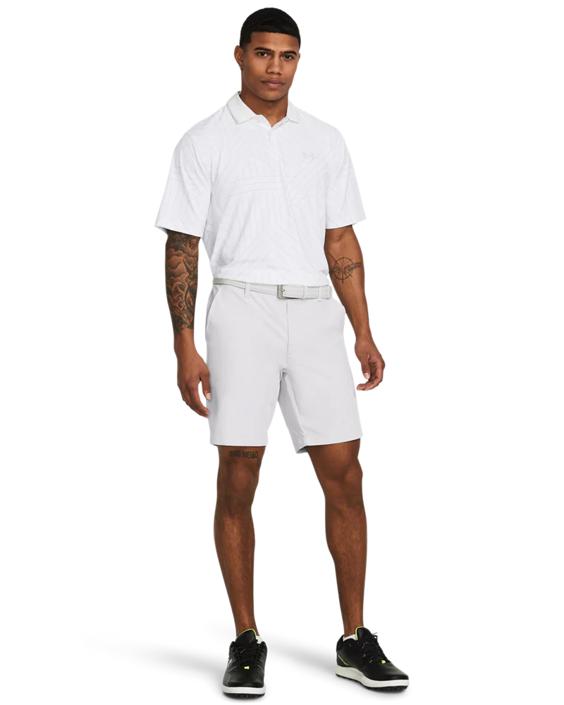 Under Armour Men's Golf Shorts | Drive Taper | Summit White