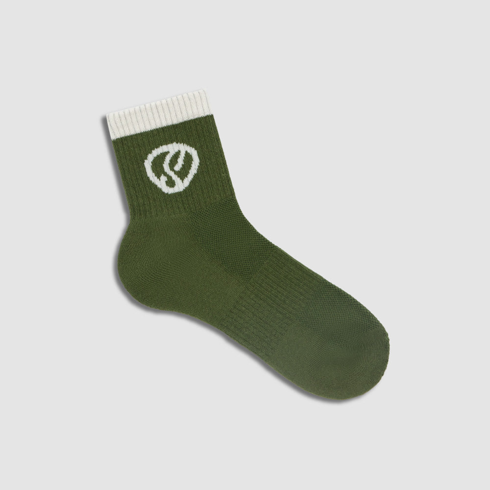 Slater Golf | Women's Mid Ankle Sock Pair | Watercress