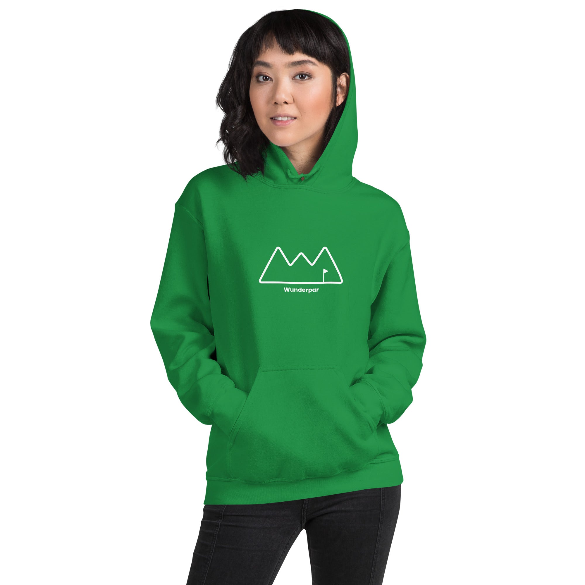 Green Wunderpar Hoodie - Outline Logo