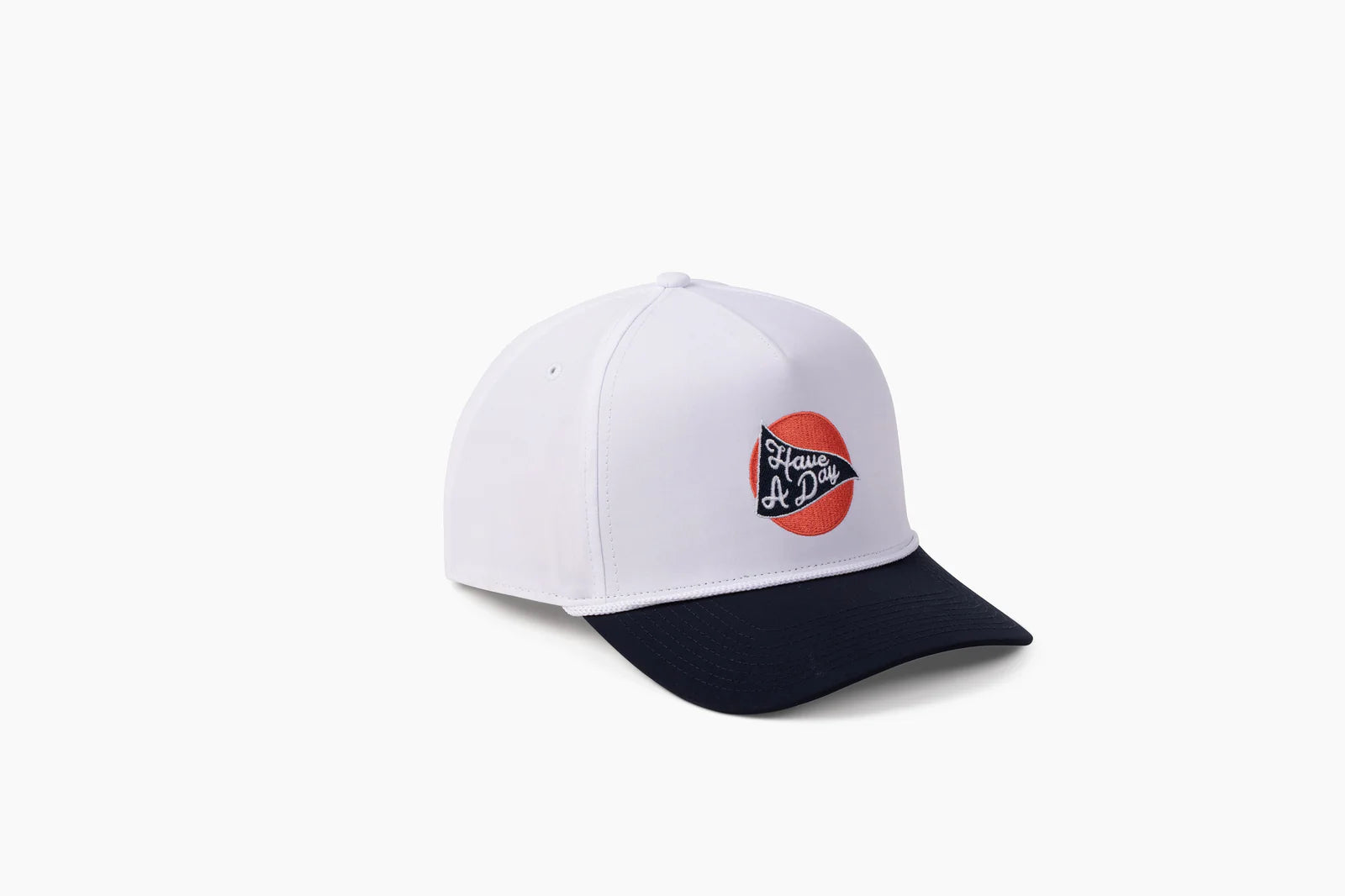 Have A Day Drink Rope Cap - White & Navy