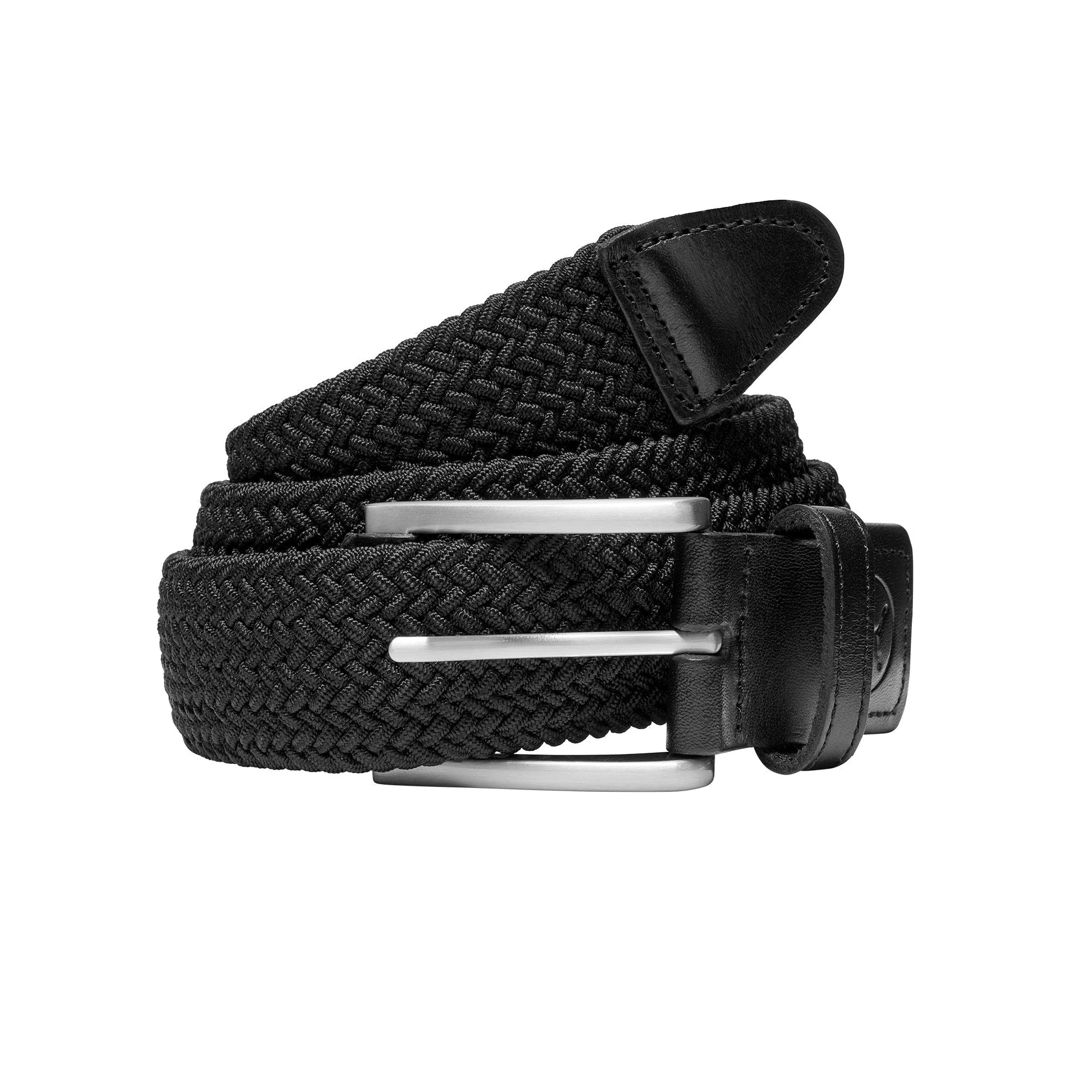 Puma Men's Golf Belt | Braided Weave | Black