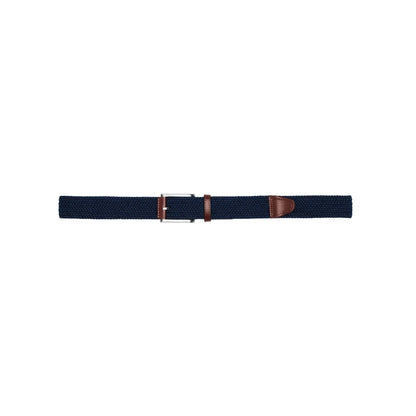 Puma Men's Golf Belt | Braided Weave | Deep Navy