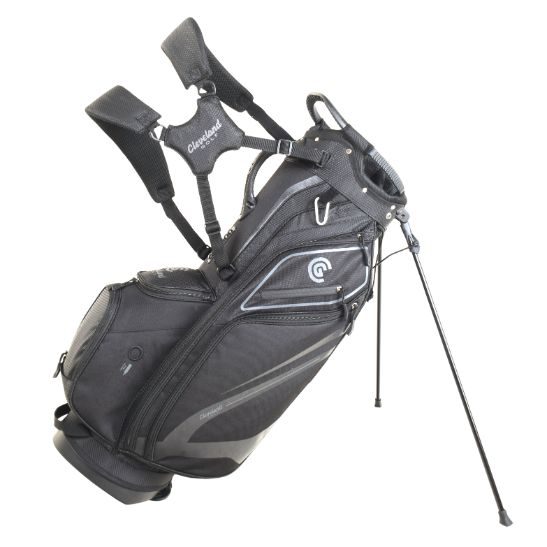 Cleveland Golf Bag | Saturday Stand | Black