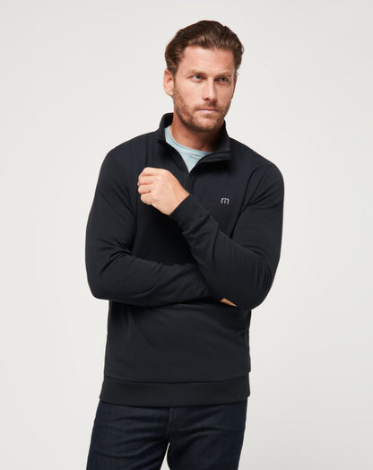 Travis Mathew Golf Jersey - Cloud Q Zip 2.0