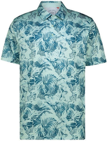 Men's Inked Palms Dry Tech Performance Golfer Polo Shirt