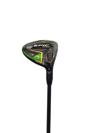 Callaway Epic Flash 15deg Adjustable 3 Wood with Diamana 70g x5ct Regular flex