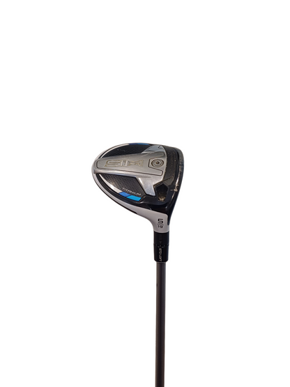 Taylormade SIM 19deg Adjustable 5 Wood with Diamana 70g x5ct X-flex With Original Headcover and Mid-Size Grip