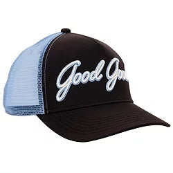 Good Good Trucker Cap - Black / Baby Blue