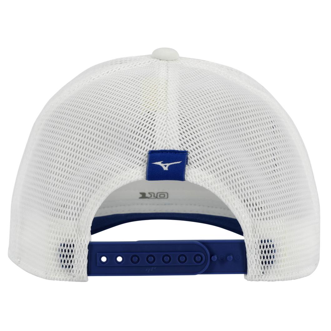 Mizuno Men's Golf Cap | Crossed Clubs Mesh White