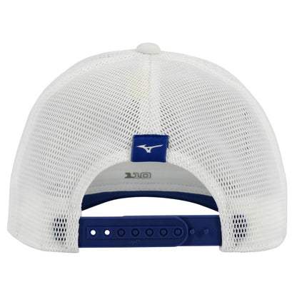 Mizuno Men's Golf Cap | Crossed Clubs Mesh White