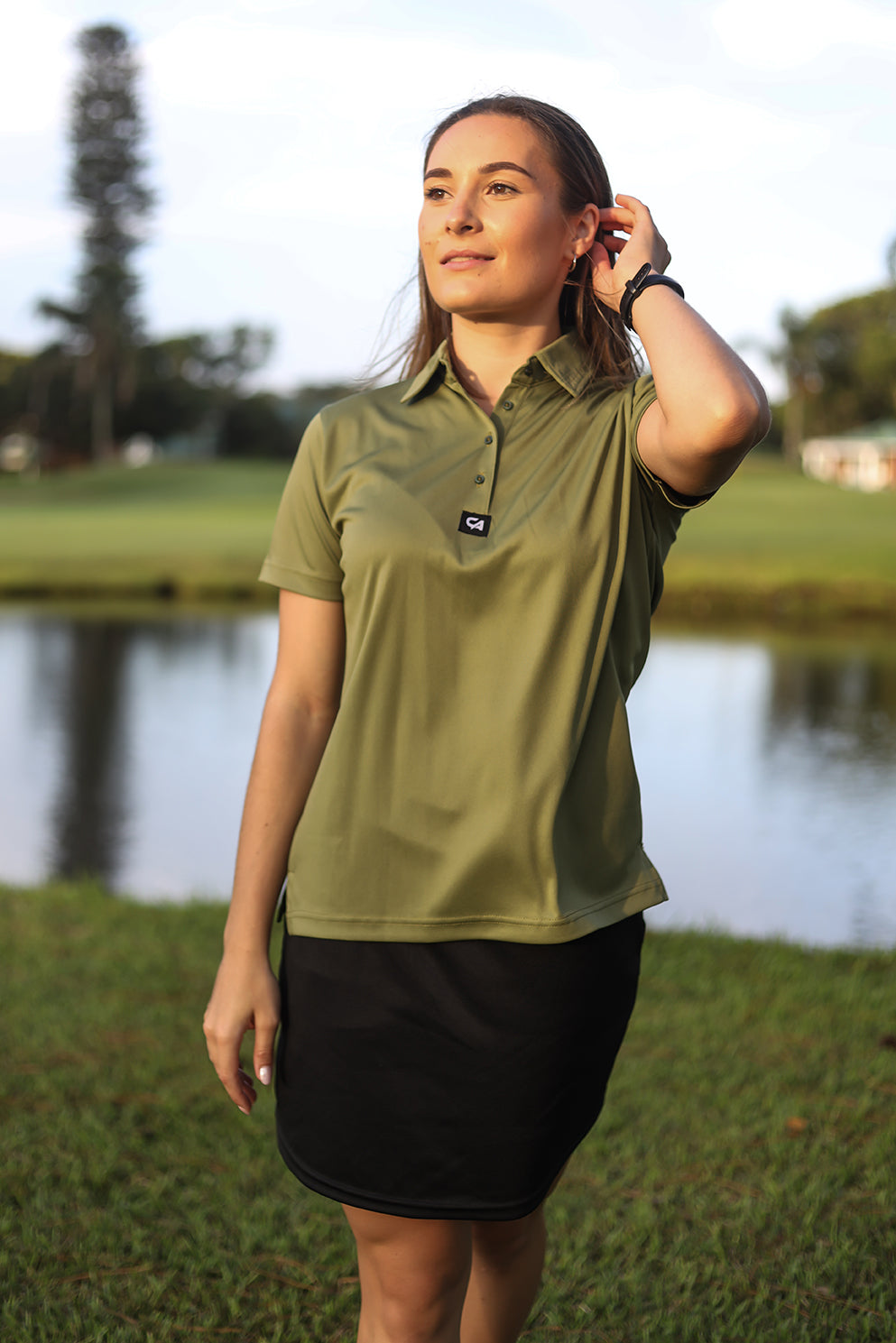 Custom Apparel Women's Golf Shirts | Plain