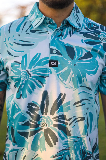 Custom Apparel Men's Funky Golf Shirt | Aloha