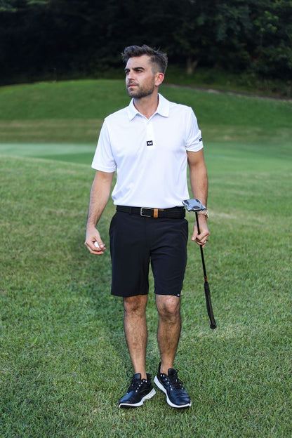 Custom Apparel Men's Golf Shorts | Pure Motion | Midnight Black
