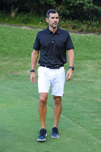 Custom Apparel Men's Golf Shorts | Pure Motion | Snow White