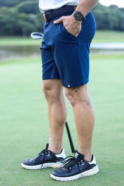 Custom Apparel Men's Golf Shorts | Pure Motion | Marine Navy