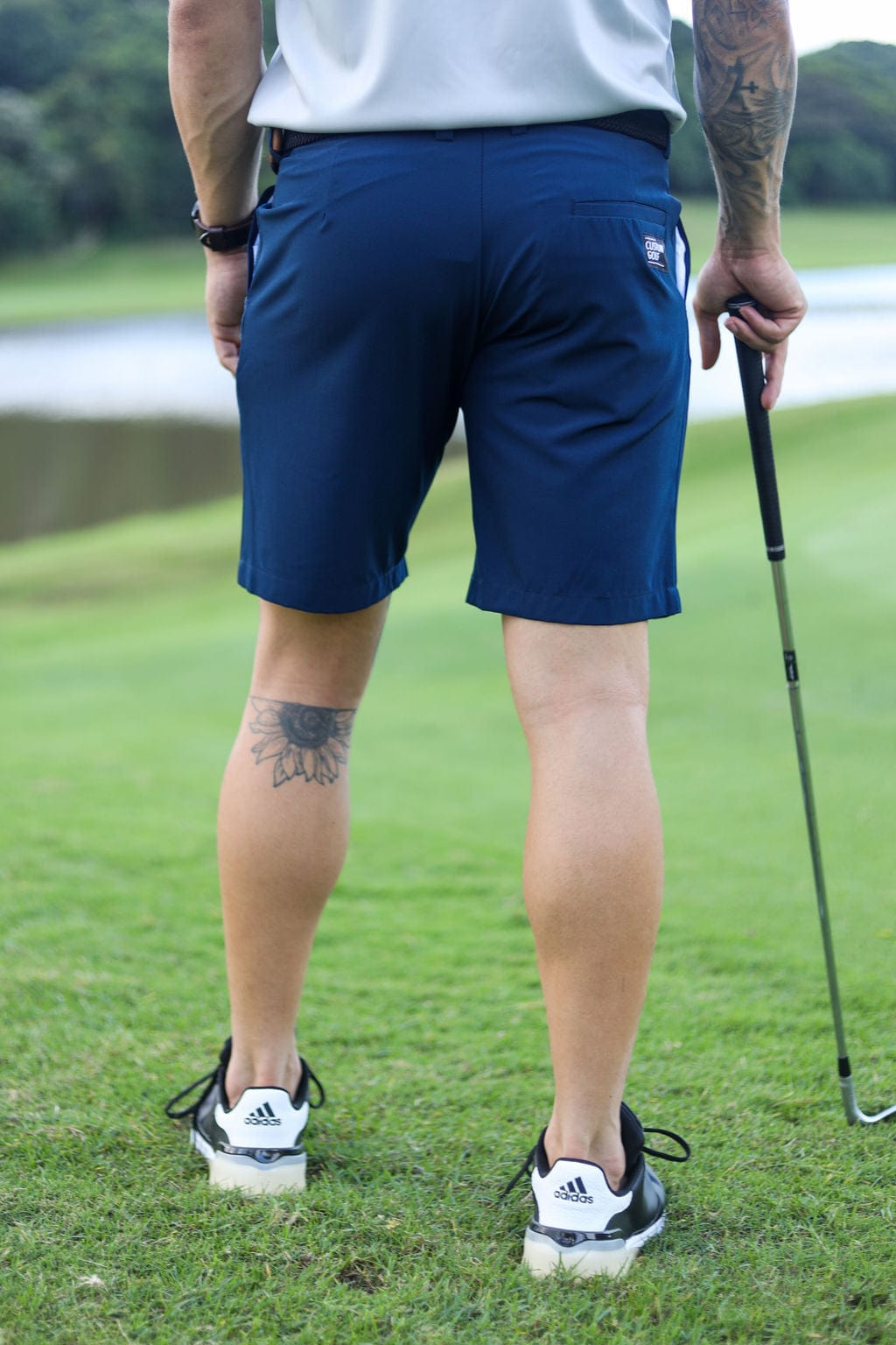 Custom Apparel Men's Golf Shorts | Pure Motion | Marine Navy