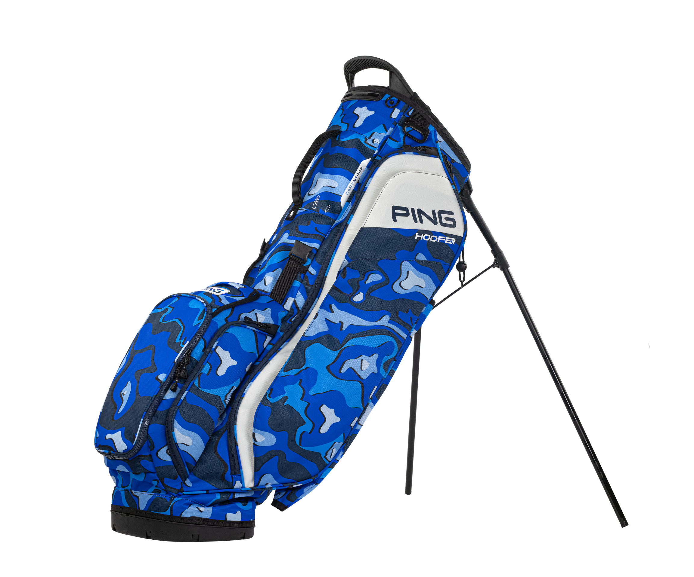 Ping Golf Bag | Hoofer 231C Stand | Blue Topo