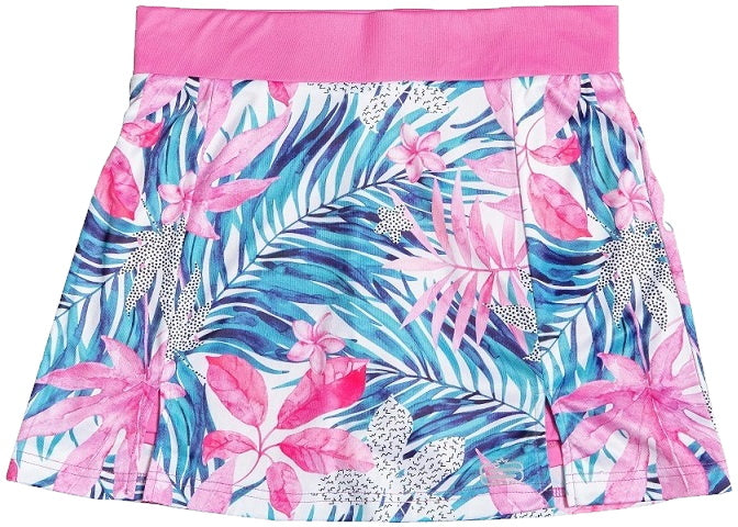 Women's Paradise Printed Stretch Skorts / Short Skirt
