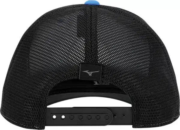 Mizuno Men's Golf Cap | Crossed Clubs Mesh Blue
