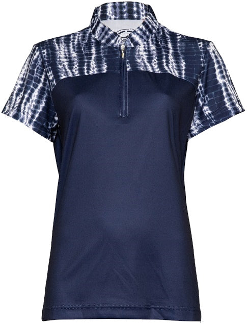 Women's Shibori Golfer Polo Shirt