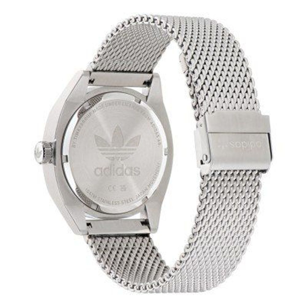 Adidas Gray Stainless Steel Dress Watch