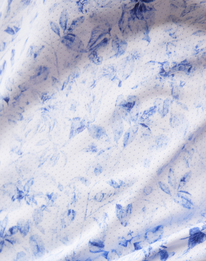 Men's Photo Flora Dry Tech Performance Golfer Polo Shirt